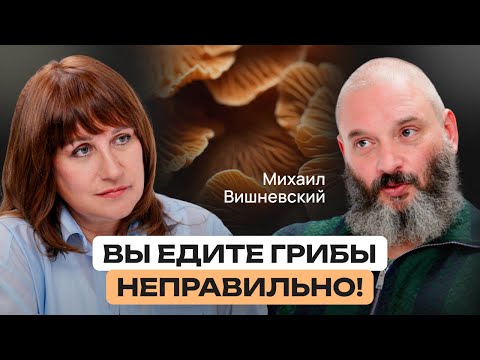 Видео: Грибы: суперфуд или яд? Шокирующие факты о грибах с ученым-микологом Михаилом Вишневским.