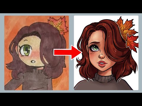 Видео: Перерисовываю ваши рисунки!