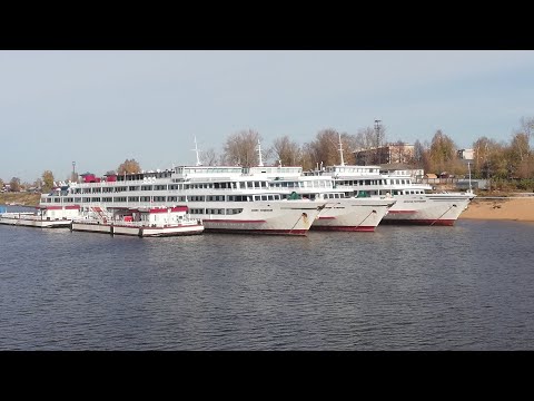 Видео: Финал навигации 14.10.2023г. Нижний Новгород, затон пос. Октябрьский