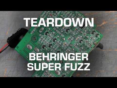 Видео: Разборка Behringer Super Fuzz SF300! Посмотрите, что внутри!