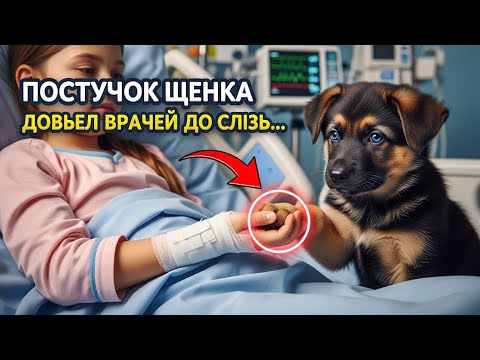 Видео: Девочке оставались дни жизни… Но поступок её щенка довёл врачей до слёз! 🐾💔