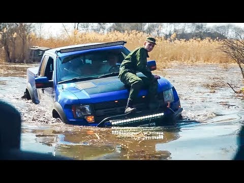 Видео: Как ТОНУТ ДОРОГИЕ АВТО -  УАЗ поспорил с TOYOTA LC 80 , FORD RAPTOR и DODGE RAM. НЕОЖИДАННЫЙ КОНЕЦ!