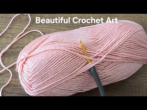 Видео: Легендарный узор для вязания крючком, который вы увидите впервые.