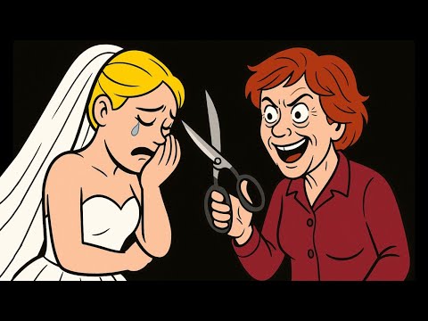 Видео: Моя Свекровь Порезала Моё Свадебное Платье и Испортила Свадьбу!