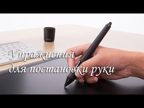 Видео: Учимся рисовать на графическом планшете, практические упражнения для постановки руки
