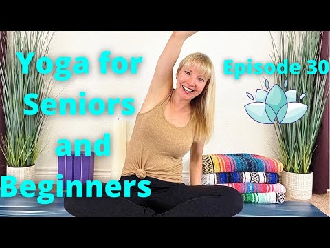 Видео: Мягкая йога для пожилых людей и начинающих - Йога для начинающих - Йога для пожилых людей и начин...