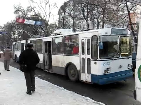 Видео: Черкассы, троллейбус №2022