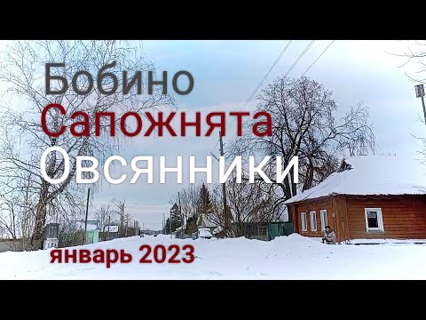 Видео: БОБИНО - САПОЖНЯТА - ОВСЯННИКИ 2023 Кировская обл.Слободской р.