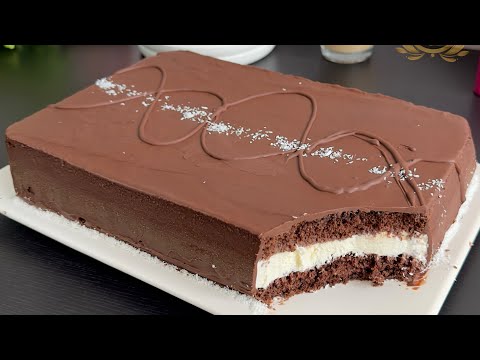 Видео: Еще лучше, если это домашний вариант Kinder Délice XXL! Легкий и незабываемый десерт 😋