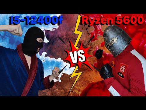 Видео: Сравнение Ryzen 5 5600 VS Intel i5 12400f / Лучший игровой процессор средне-бюджетного сегмента