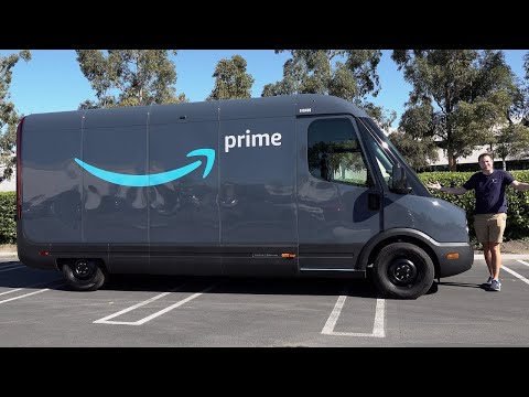 Видео: Электро-фургон  Rivian для Amazon - очень инновационный и невероятно крут