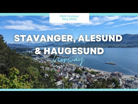 Видео: Порты Ставангер, Олесунн и Хаугесунн | Норвежские фьорды | P&O Cruise Iona, май 2024 г.