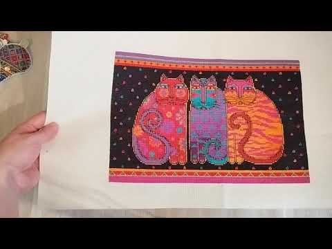 Видео: Вышивка крестиком.Итоги за 2022 год....)