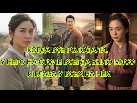 Видео: Когда все голодали, у него на столе всегда было мясо — и глаза у всех на нём #китайскийфильм #драма