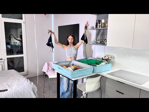 Видео: СОБИРАЮ чемодан на МОРЕ 😎