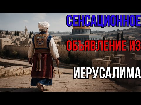 Видео: Начало Третьего Храма? Израиль назначил нового Великого Первосвященника