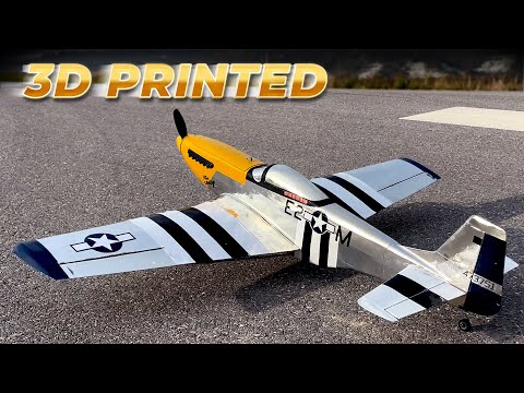 Видео: Как собрать Eclipson Mustang P51 - 3D-печатный радиоуправляемый самолет