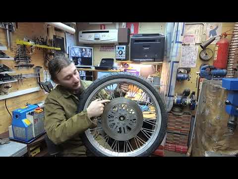 Видео: Обслуживание передней части мотоцикла Suzuki Intruder