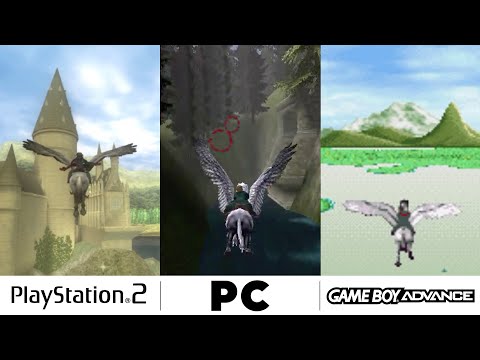 Видео: Сравнение всех версий игры «Гарри Поттер и узник Азкабана» для ПК/PS2/XBOX/GameCube/GBA/
