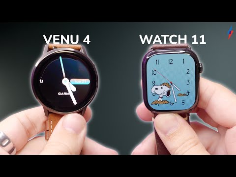 Видео: Garmin Venu 4 против Apple Watch Series 11 | Что купить?
