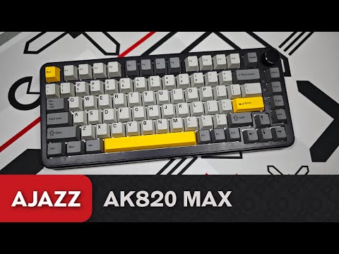 Видео: Обзор Ajazz AK820 Max. Магниты за 5к.