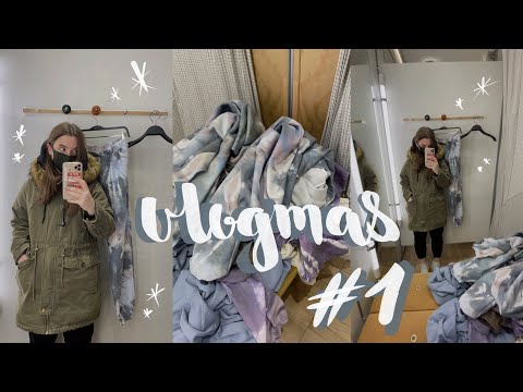 Видео: vlogmas #1 | новогодний шоппинг | ищу одежду
