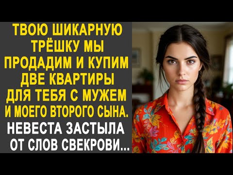 Видео: "Твою шикарную трёшку мы продадим" - Невестка застыла от слов свекрови. Но её ответ сильно удивил...