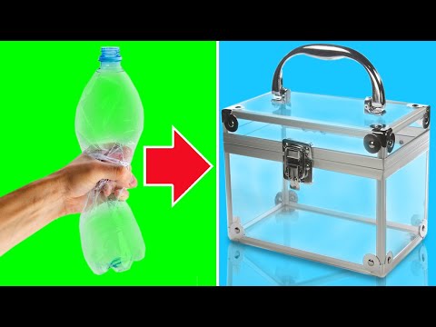 Видео: ЛАЙФХАКИ ПО ПЕРЕРАБОТКЕ ПЛАСТИКОВЫХ БУТЫЛОК