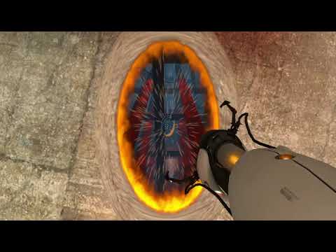 Видео: встреча с гладос Portal #10 прохождение
