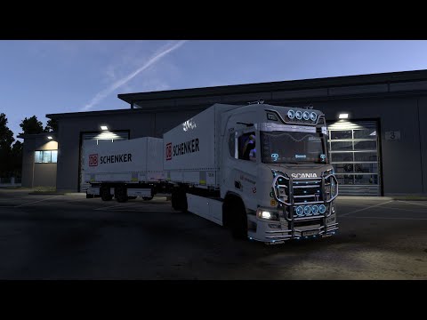 Видео: ETS2 - PM Great Stepp v1.4.1, SRMap v13.2 (адаптация) - 1.56