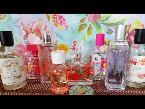 Видео: Yves rocher❤️🌿 парфюмерия на весну 🌸🌿