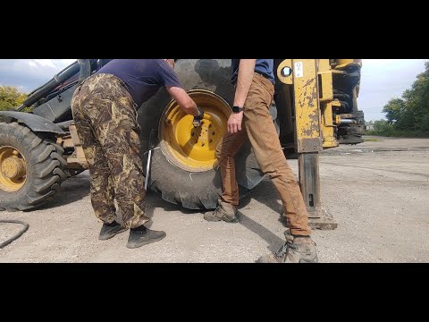 Видео: Подробный ремонт шины Мишлен с металлобрекером