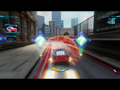 Видео: Молния Великий - Букингемский спринт - Боевой заезд - Чит Коды (Тачки 2)