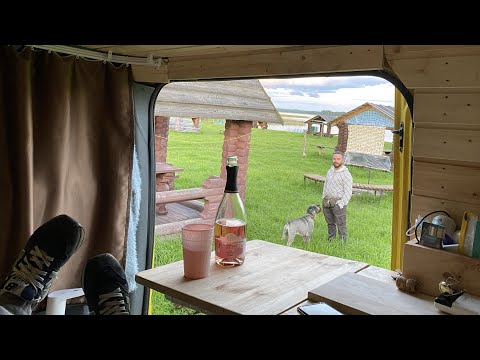 Видео: Браслав, водопад на реке Вята. На автодоме по Беларуси #5