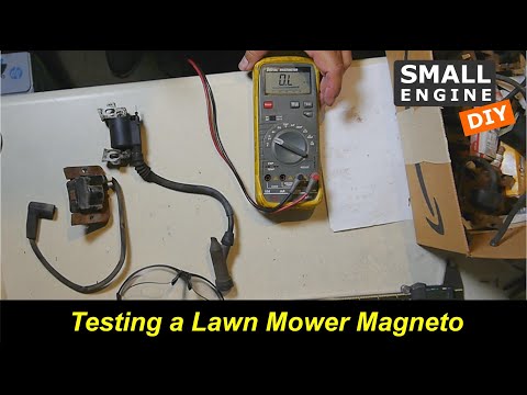 Видео: Как проверить катушку магнита газонокосилки