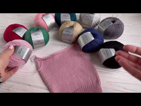 Видео: Обзор пряжи Gazzal wool 175