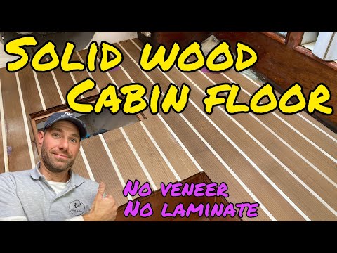 Видео: Установка цельнодеревянного фундамента для каюты — Часть 1 (Проект Лотти, Эпизод 27)