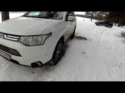 Видео: Тест полного привода Mitsubishi Outlander (2013г.в.) на роликах - test on rollers