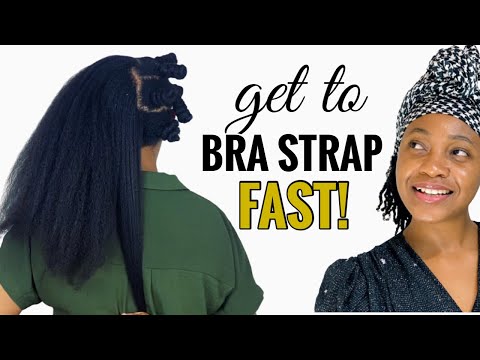 Видео: Как я добилась длины бретелек бюстгальтера | как быстро отрастить ДЛИННЫЕ НАТУРАЛЬНЫЕ ВОЛОСЫ #дли...