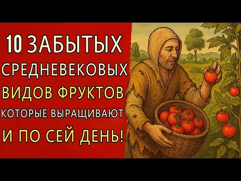 Видео: 10 забытых средневековых видов фруктов, которые выращиваются по сей день!