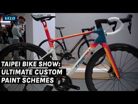 Видео: Технологии Taipei Cycle Show 2025: самые невероятные колёса и настоящая кастомная окраска