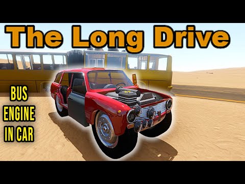 Видео: ДВИГАТЕЛЬ ОТ АВТОБУСА В АВТОМОБИЛЬ - The Long Drive # 14 | Radex