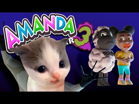 Видео: 😨Amanda the Adventurer 3 ВЫШЛА! Полное прохождение!