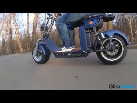 Видео: Тест Драйв CITYCOCO ПРЁТ до 70км/ч Электроскутер SkyBoard 4000W Электробайк ситикоко