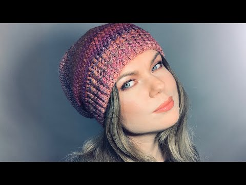 Видео: ВЯЖЕМ КРАСИВУЮ ШАПОЧКУ БИНИ "PINK PERL" КРЮЧКОМ / CROCHET BEANIE HAT TUTORIAL