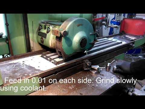 Видео: Surface grinder table regrinding. Checking the accuracy of a grinder. 3g71 3г71