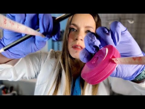 Видео: ASMR внимательно изучает, измеряет и делает наброски | Неразборчивая и тихая речь