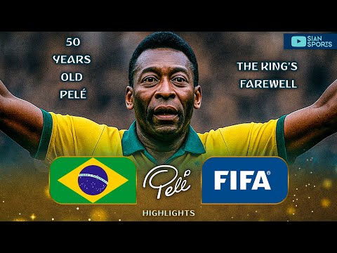 Видео: ПРОЩАНИЕ С КОРОЛЁМ ФУТБОЛА: В 50 ЛЕТ ПЕЛЕ В ПОСЛЕДНИЙ РАЗ НАДЕЛ ФУТБОЛКУ СБОРНОЙ БРАЗИЛИИ