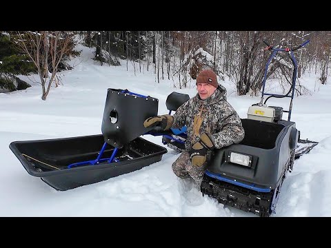 Видео: ТОЛКАЧ ИЛИ БУКСИРОВЩИК? ЧТО ЕДЕТ ЛУЧШЕ? КОРЫТО ЗДЕСЬ НЕ ПРИЧЁМ / МОТОТОЛКАЧ АЛЬБАТРОС ПРОТИВ БАРСА.