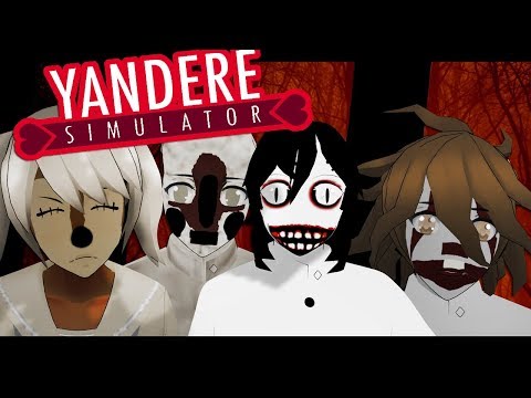 Видео: КРИПИПАСТА В YANDERE SIMULATOR | Yandere Simulator: Halloween/Creepypasta mod